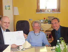 Frau Trittinger feierte Ihren 90. Geburtstag im Haus St. Klemens