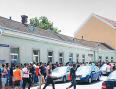 Willkommenspakete für Flüchtlinge in Traiskirchen