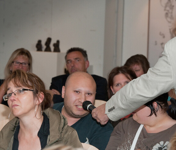 TeilnehmerInnen der Diskussionsveranstaltung