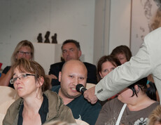 TeilnehmerInnen der Diskussionsveranstaltung