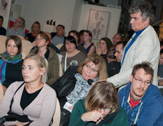 TeilnehmerInnen der Diskussionsveranstaltung