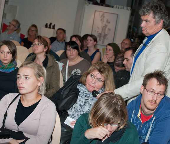 TeilnehmerInnen der Diskussionsveranstaltung