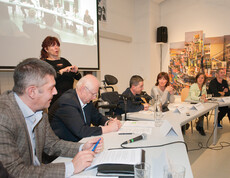 TeilnehmerInnen der Diskussionsveranstaltung