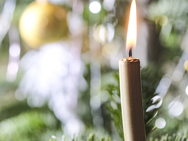 Christbaumkerze