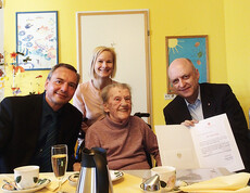 Margarete Exler feierte Ihren 90. Geburtstag im Haus St. Klemens