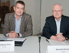 Wolfgang Seidl (FPÖ Wien) und Bernhard Dworak (ÖVP Wien)