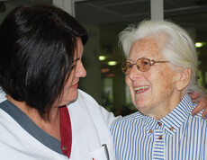 Entspannte Stimmung beim Wohlfühltag im Haus St. Bernadette