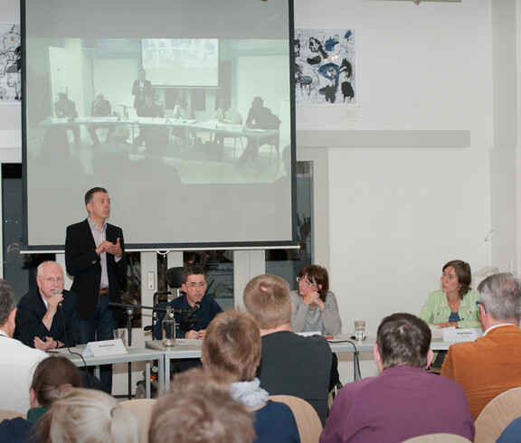 TeilnehmerInnen der Diskussionsveranstaltung