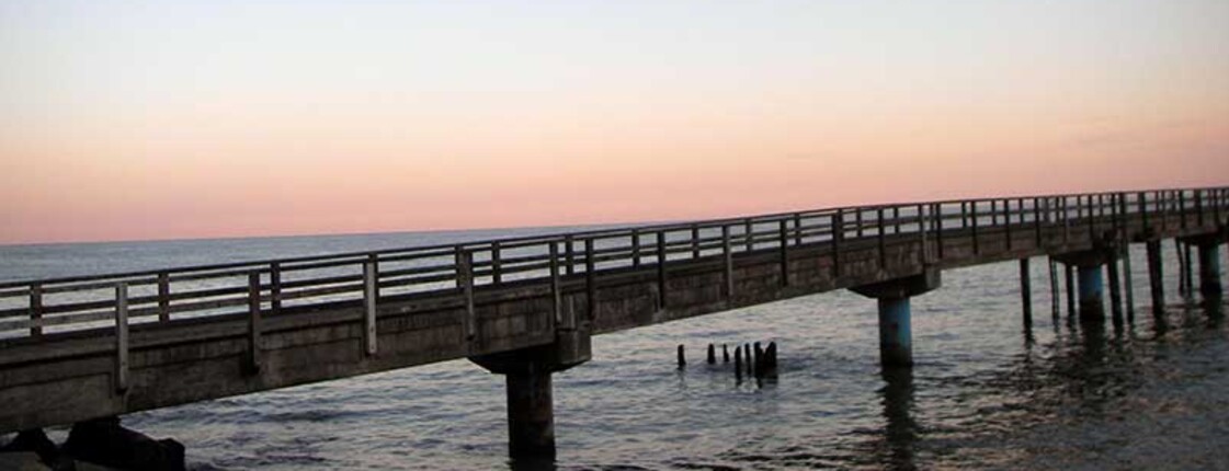 Trauerbegleitung Brücke über Meer