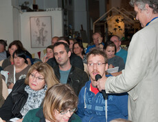 TeilnehmerInnen der Diskussionsveranstaltung