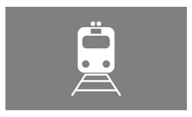 in der Nähe gibt es einen Bahnhof oder eine Straßenbahn-Station