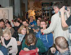 TeilnehmerInnen der Diskussionsveranstaltung