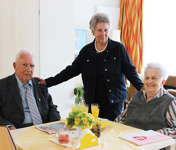 Eugenia Löw feierte im Haus St. Leopold ihren 90. Geburtstag