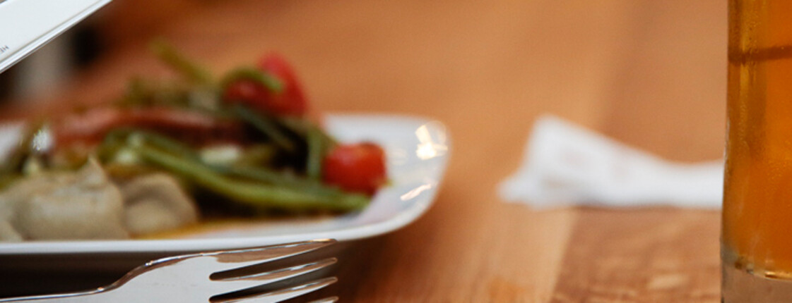 Ein gedeckter Tisch