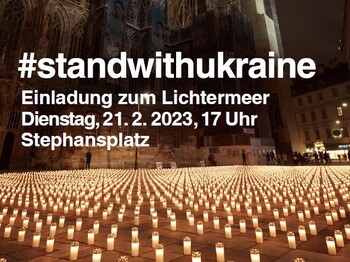 Lichtermeer am Stephansplatz