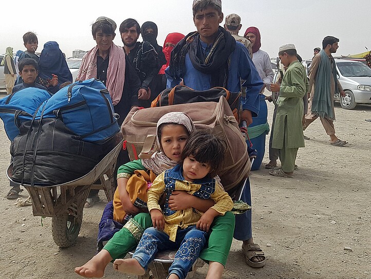 Menschen auf der Flucht Afghanistan