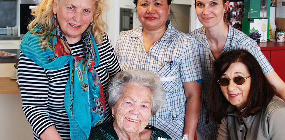 Agnes Farkas feierte ihren 95. Geburtstag im Haus St. Teresa