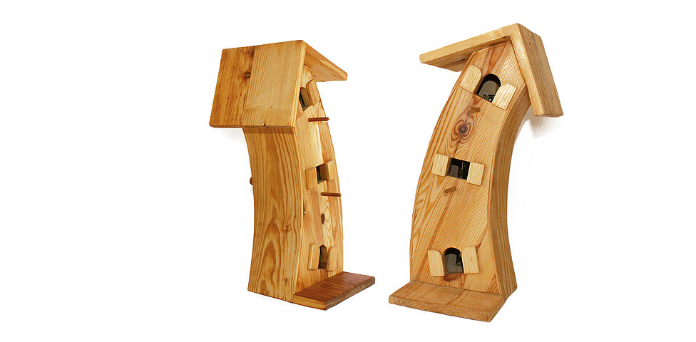 Vogelhäuschen aus Holz