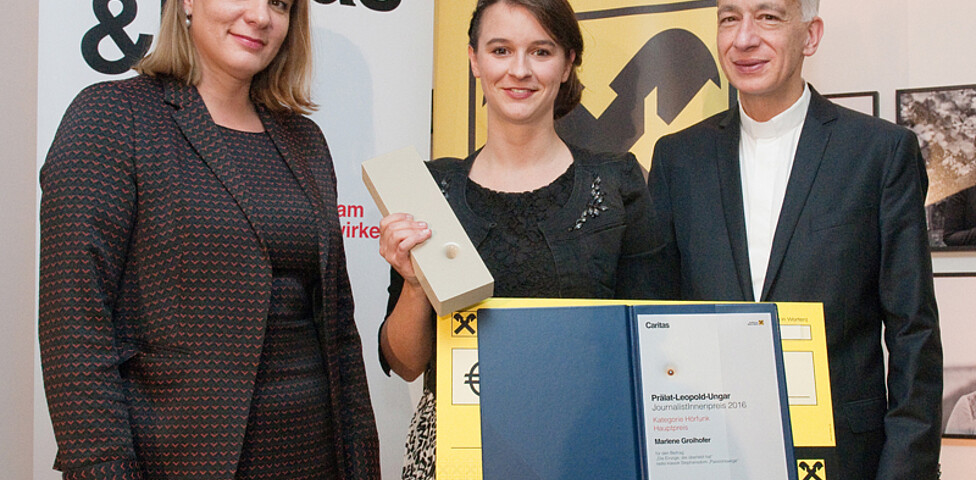 Marlene Groihofer, radio klassik Stephansdom, Hauptpreis in der Kategorie Hörfunk