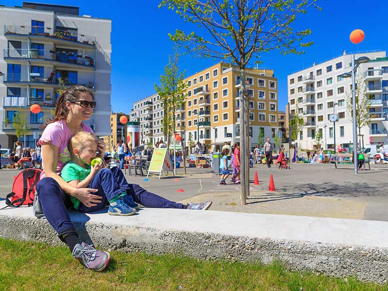 Besiedelungsmonitoring Seestadt Aspern Caritas Wien